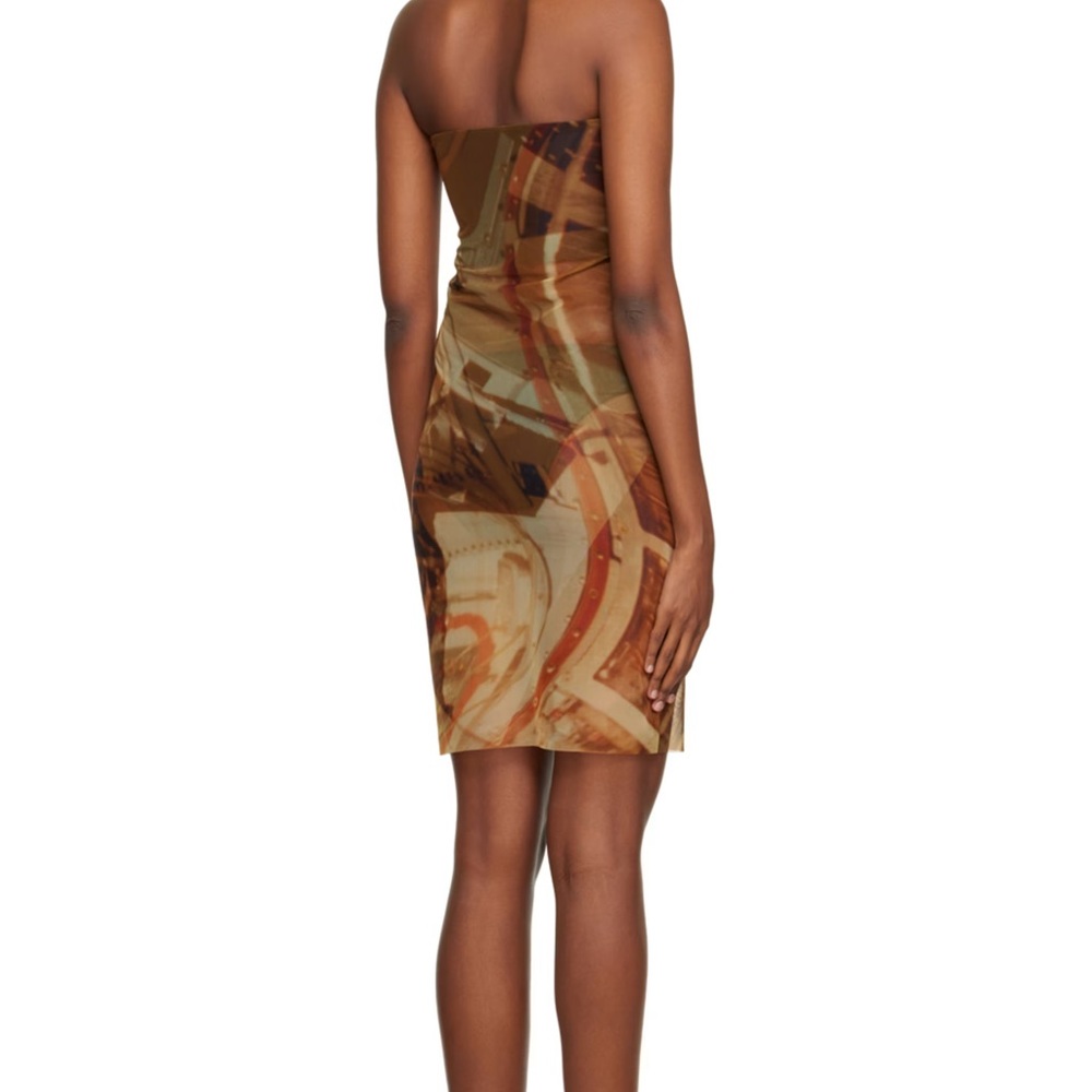 ELLISS Yellow Anti Gravity Minidress (XS)